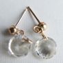 Vintage 9ct Gold 375  Drop/Dangle Art Deco  Earrings 1,46g Image 10