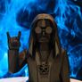 3D Printed Low Polygon Ozzy Osbourne Bust Image 4