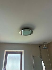 Frosted Bathroom Ceiling Light