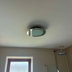 Frosted Bathroom Ceiling Light