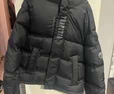 Trapstar Black 2022 Decoded Hooded Puffer Jacket