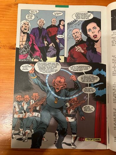 Comic: 'Star Trek The Next Generation' no. 2 / 1991