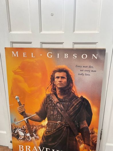 Braveheart Original 1995 Large Movie Display Poster