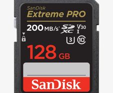 SanDisk 128GB Extreme PRO SDXC Card
