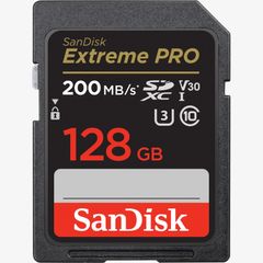 SanDisk 128GB Extreme PRO SDXC Card