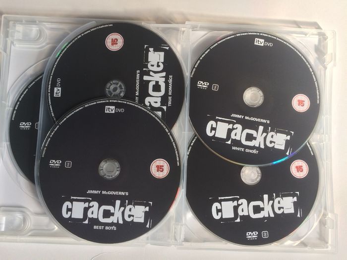 Cracker (Complete Series Boxset) Robbie Coltrane [DVD TV Boxsets]