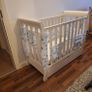 Space Saver Cot with Mattress and Sheets Image 9
