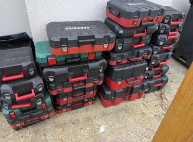 26 tool boxes parkside lidl