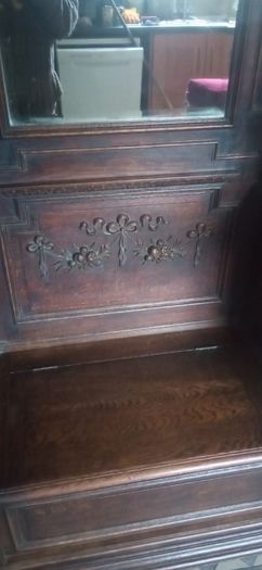 Fabulous Antique Oak Hall Stand, Very Large, Stunning Detail