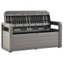 Garden Storage Bench Plastic Anthracite  - Free Delivery Nationwide Image 8