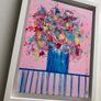 Original Irish Abstract Painting Irish Art Floral Art Original Floral Painting Image 7
