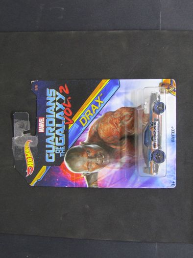 Hot Wheels Marvel Guardians of the Galaxy Drax Hot Wheels Guardians of the Galaxy Vol 2, Drax Brand New Sealed
