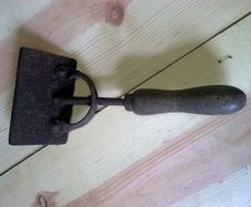 Old blacksmith made scraper tool