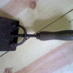 Old blacksmith made scraper tool