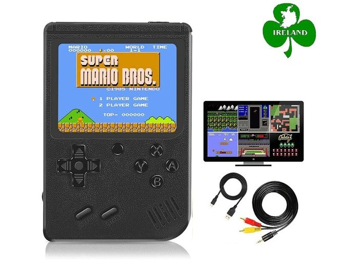 Portable Mini Game Retro 400 Games Dendy Sega 8bit Sup 3.0-Inches Color Screen