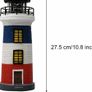 Lighthouse for garden..with revolving solar light at top. Resin Image 3