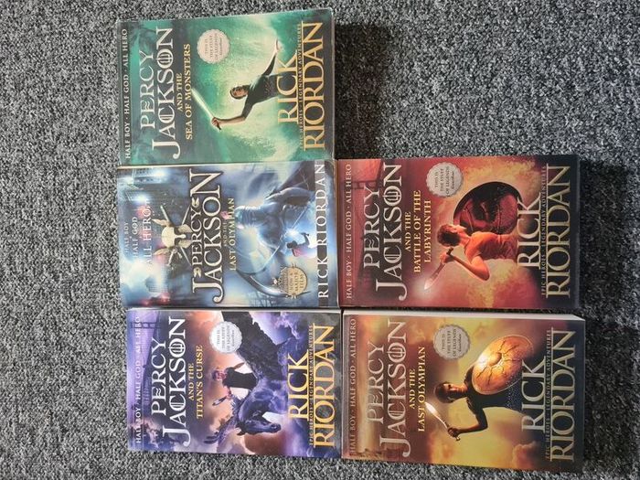 Percy Jackson series books