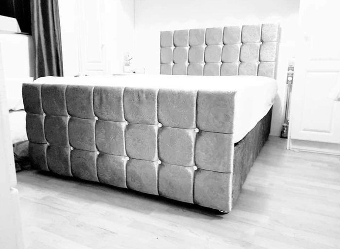 Luxus Sandy Divan Beds With Memory Foam Mattresses Available In All Sizes, Offering Free Cash On Delivery