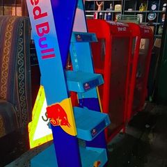 Red Bull shop display stand