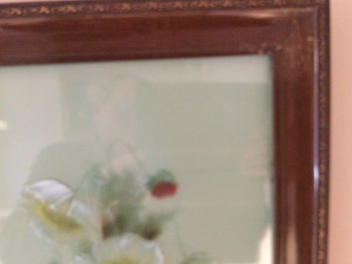 Art Reverse Oil on Glass X 2 .