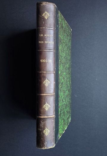 Le Miroir des Sports 1924  1925  Complete Bound Volume 686 Pages Paris Olympics
