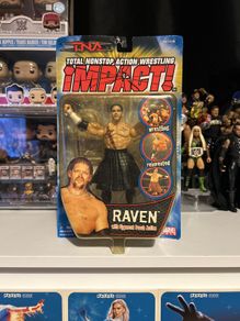 Tna x Marvel Raven action figure wwe wrestler