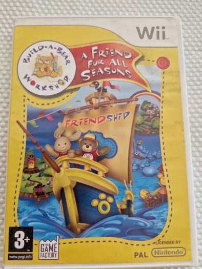 Build a Bear Workshop A friend fur all seasons Nintendo Wii Games Original