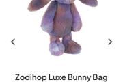 New JELLYCAT Zodihop Luxe Bunny Bag Charm