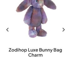New JELLYCAT Zodihop Luxe Bunny Bag Charm