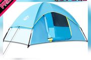 Camping Tent for S(1-2)/L(2-3) Person, Dome Tent 4 Seasons Waterproof &amp;Windproof Easy Set Up Lightweight Tent Outdoor Tent for Camping, Hiking, Backpacking Tent (FREE SHIPPING)