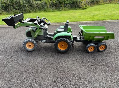 kids tractor and trailer