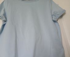 Tommy Hilfiger Ladies Blue Tee Shirt Size Med