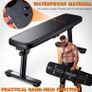 Weight Bench Folding Workout Bench with Carrying Handle Flat Home Training Multiuse Fitness Bench (FREE POSTAGE) Image 7