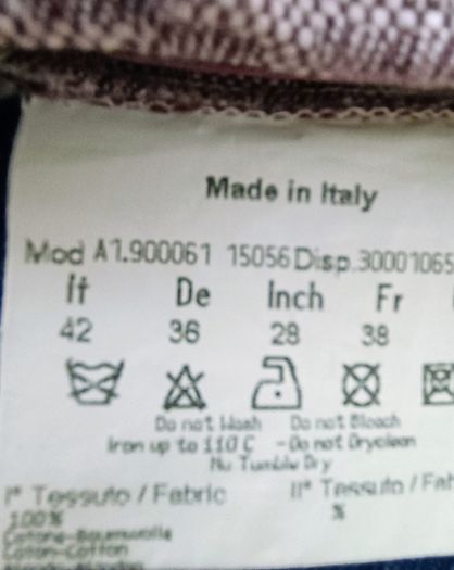 Fendissime designer vintage cotton ladies trousers made in Italy in very good condition with no issues RRP 300 euro UK size 10 or 12 with 28 inch waist and 28 inch leg see last three photos for exact measurements FREE STANDARD POSTAGE INCLUDED