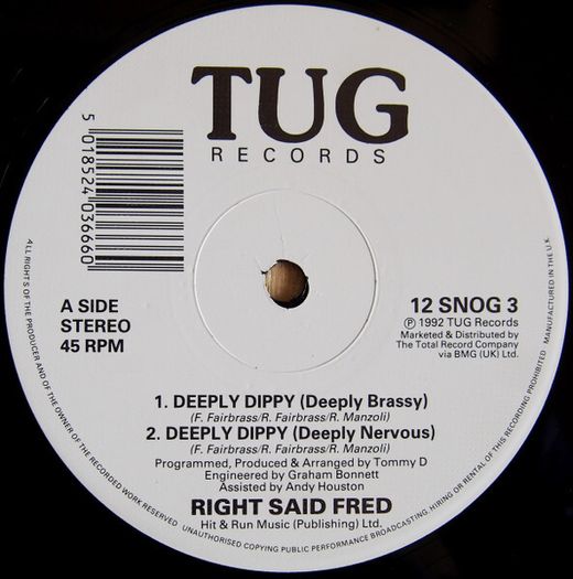 Right Said Fred  Deeply Dippy 12"