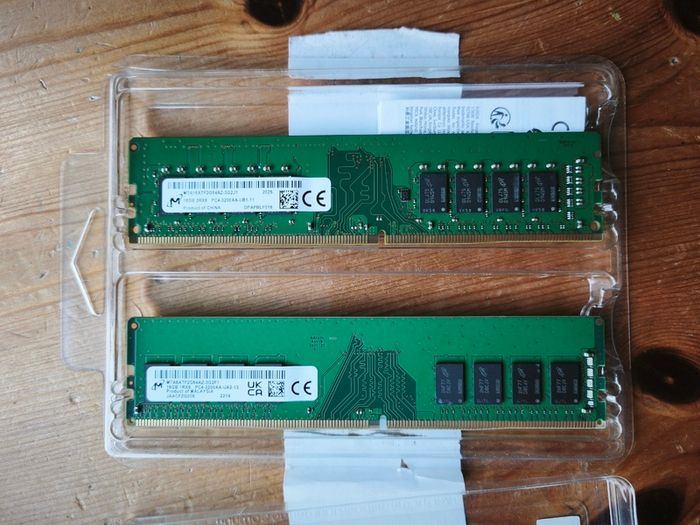 2x16gb Ddr4 Ram 3200mhz Micron