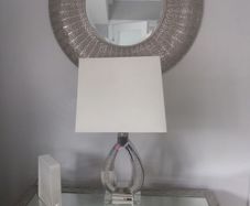 console Table and Mirror