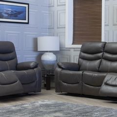 New 3+2 grey sofa sets