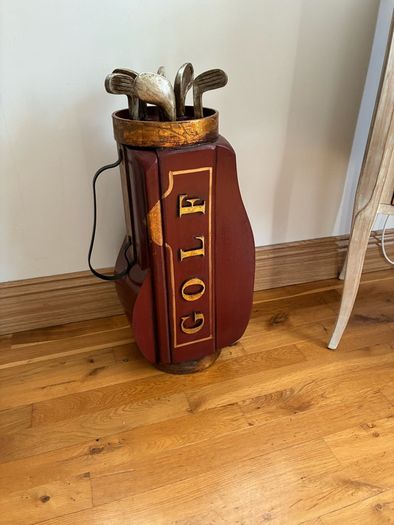 Golf Themed Storage Unit.