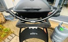 Weber Gas BBQ + Stand For Sale