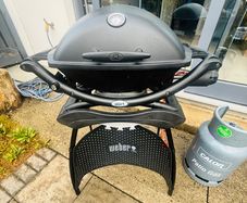 Weber Gas BBQ + Stand For Sale
