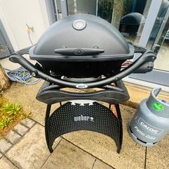 Weber Gas BBQ + Stand For Sale