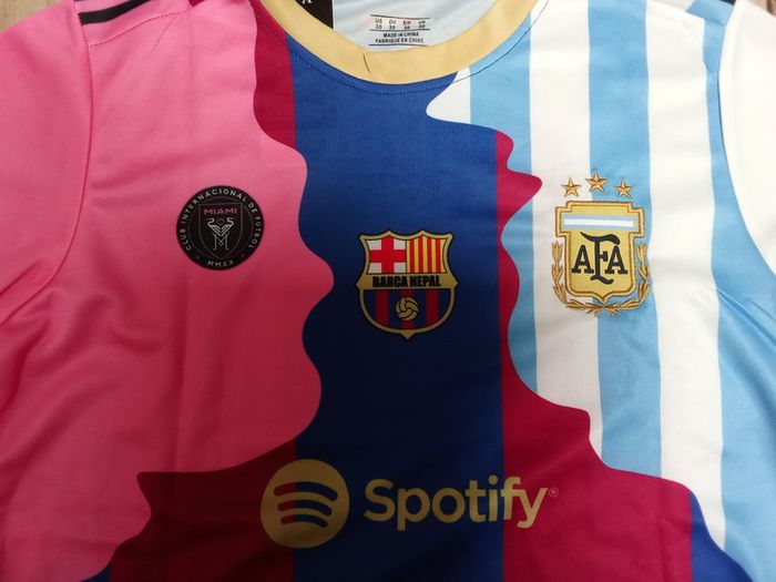Messi Football Kit Fan Gear Edition