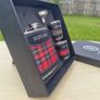 This is a classic Scottish hip flask gift set Image 4