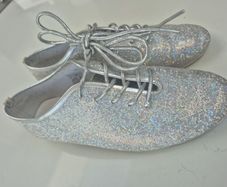 jazz shoes silver
