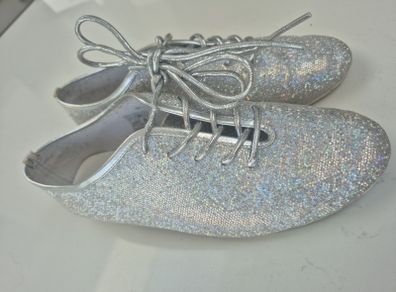 jazz shoes silver