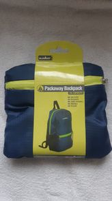 Summit Packaway Backpack 15L Foldaway Navy Camping Hiking Travel Bag