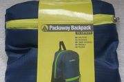 Summit Packaway Backpack 15L Foldaway Navy Camping Hiking Travel Bag