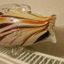 Vintage Murano Glass Fish Vase Image 5
