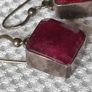Vintage sterling silver earrings Image 2